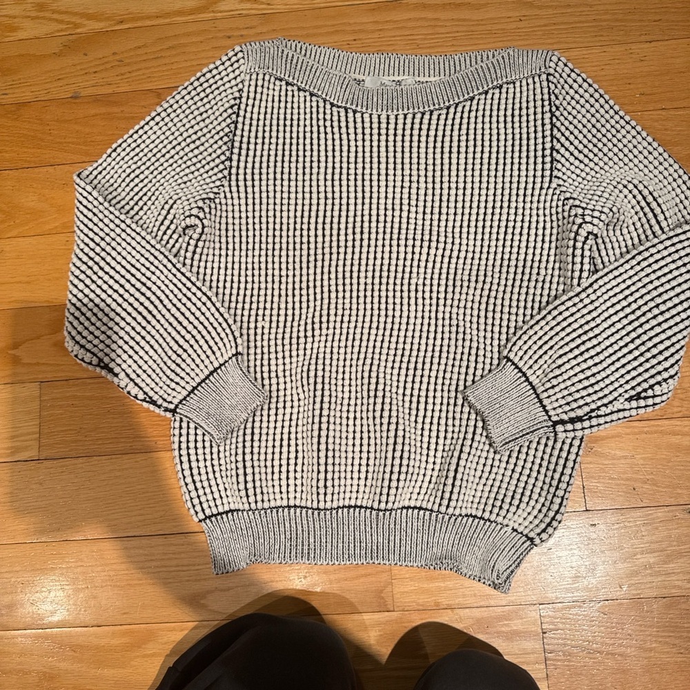 MaxMara Cream Ribbed Knit Sweater - Picture 5 of 8